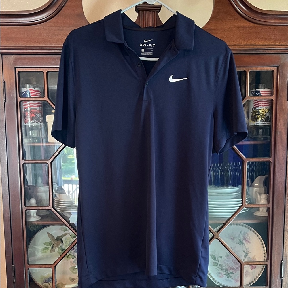 Nike Men's Navy Polo Shirt